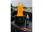 DIFUZOR DE ULEIURI ESENȚIALE PENTRU PARFUMURI AUTO CU EFECT DE FOC, ALIMENTAT PRIN USB