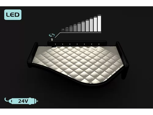 MASA BORD VOLVO FH12/ FH16/ FM 2002-2009 CU LED (MIJLOC)