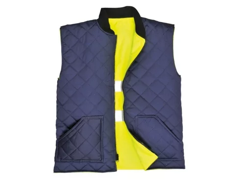 VESTA REFLECTORIZANTA GALBEN NEON (REVERSIBIAL, CAPTUSITA)
