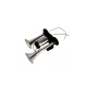CLAXON GOARNA CU 2 PIPE SI COMPRESOR DIN PLASTIC CROMAT