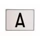 TABLA, PLACA CU LITERA "A" DESEURI PERICULOASE (300x400)