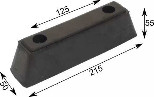 Tampon cauciuc 215 X 50 X 55