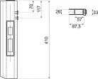 Bolt de blocare 400 metal mai bine
