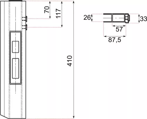 Bolt de blocare 400 metal mai bine