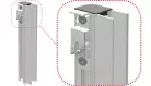 Încuietoare cu știft 400 furcă metalică dreapta