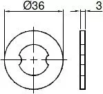 Set de bile cu înclinare verticală 60mm