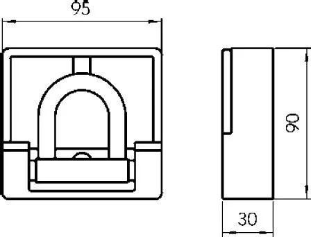File de fixare 90x95 sudabil