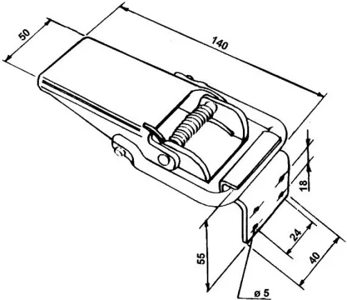 Strangulator excentric 140x70 buzunar