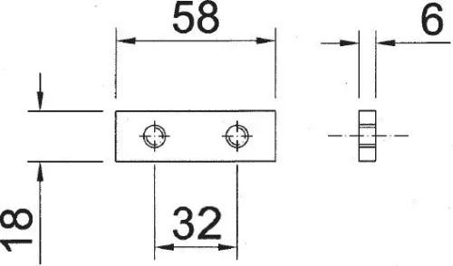 Placă de fixare pentru buzunarul de ancorare