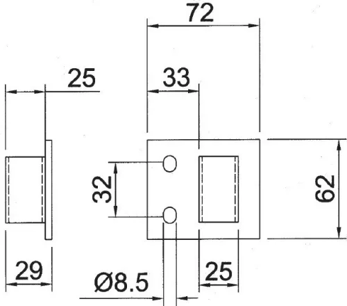 Buzunar spate pentru marfă