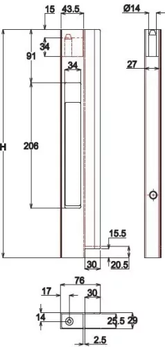 Capac de capăt din aluminiu 600 mai bine