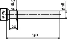 Ax/pivot basculare