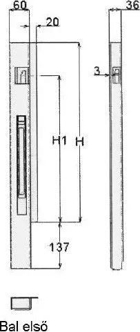 Rakonca 500 dreapta față