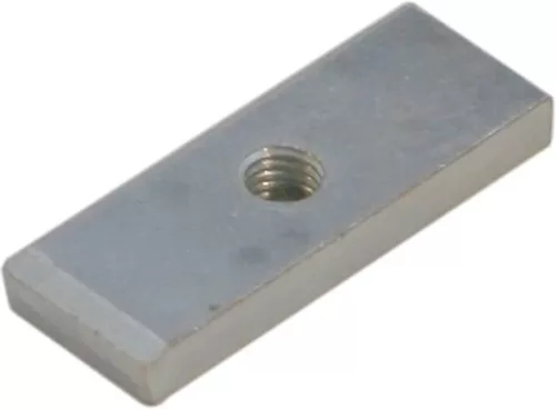 Placa filetata cu o gaura