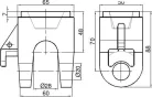 Set de furci basculante 5t