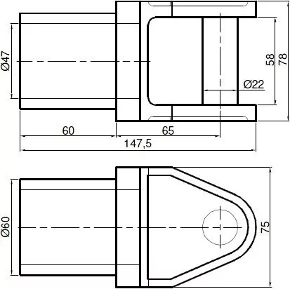 Set de furci basculante 5t