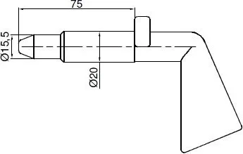 Set de furci basculante 5t