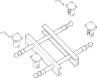 Set de bile cu înclinare orizontală 73mm