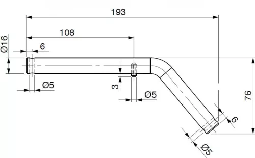 Set de bile cu înclinare orizontală 73mm