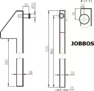 Billet contragreutatea 500mm stânga