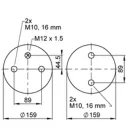 Ridicator cu arc pneumatic