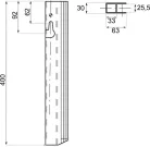 Încuietoare cu știft 400 pentru maneta degetului mare dreapta