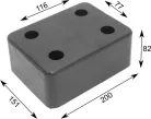 Cauciuc de impact 200 X 150 X 80