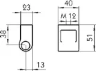 Bucsa balama 6551 cu filet M12