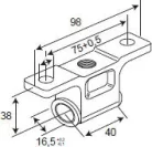 Bucsa balama 6552 cu filet M12
