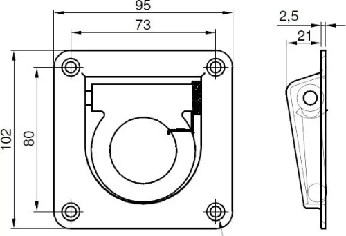 File de fixare 96x102