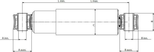 Amortizor de șocuri Sauer