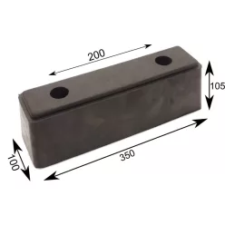 Cauciuc de impact 350 X 100 X 105