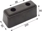 TAMPON CAUCIUC 200 X 80 X 80 X 80