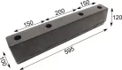 Cauciuc de impact 595 X 100 X 120