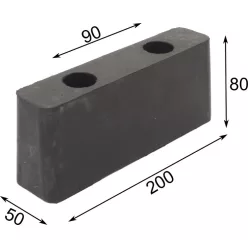 Cauciuc de impact 200 X 50 X 80