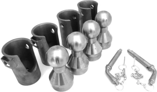 Set de sfere cu înclinare orizontală 80mm