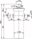 Kit hidraulic 1,6KW / 1432mm / 6-12t