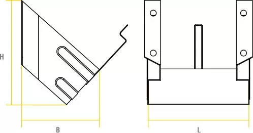 Suport pentru pene de susținere a roților F53