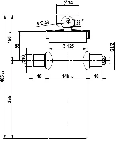 Munkahenger 405 / 984 / 4tag / 8-15t