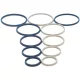 Set de garnituri pentru cilindri de lucru 5 piese