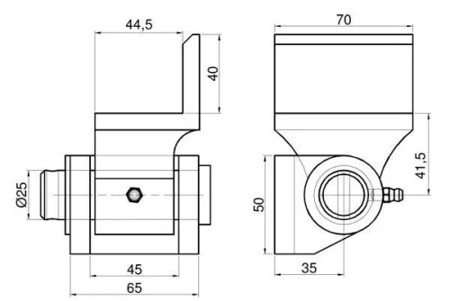 Punct de basculare 3,5t dreapta