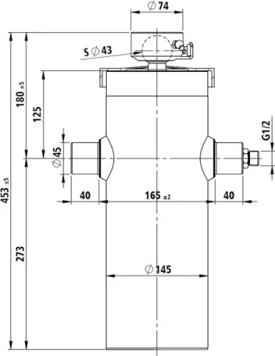 Munkahenger 453 / 1727 / 6tag / 7-14t