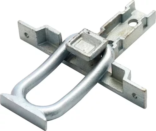 Cârlig de fixare în carcasa turnată