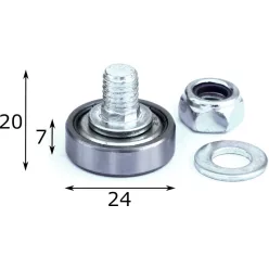 Cilindru 24mm EDSCHA 3004