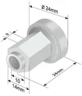Cilindru 24mm EDSCHA 3367