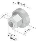 Cilindru 24mm EDSCHA 3968