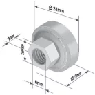 Cilindru 24mm EDSCHA 6741