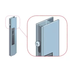 Cam lock 400 flanșă stânga