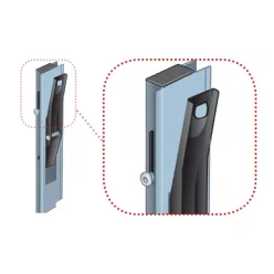 Blocaj cu came 400 OT cu flanșă stânga