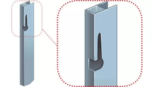 Blocaj cu came 400 OT contra dreapta